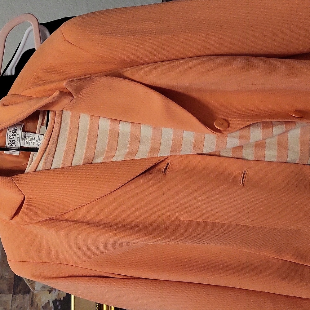 Bob MACKIE blazer Size 14. Calvin Klein Pants 17" Waist.  Loft Top M